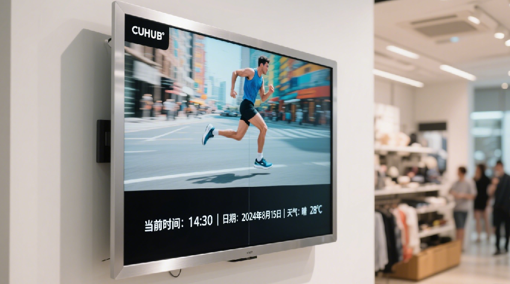 Cuhubのスマート広告ディスプレイで視界を高めます